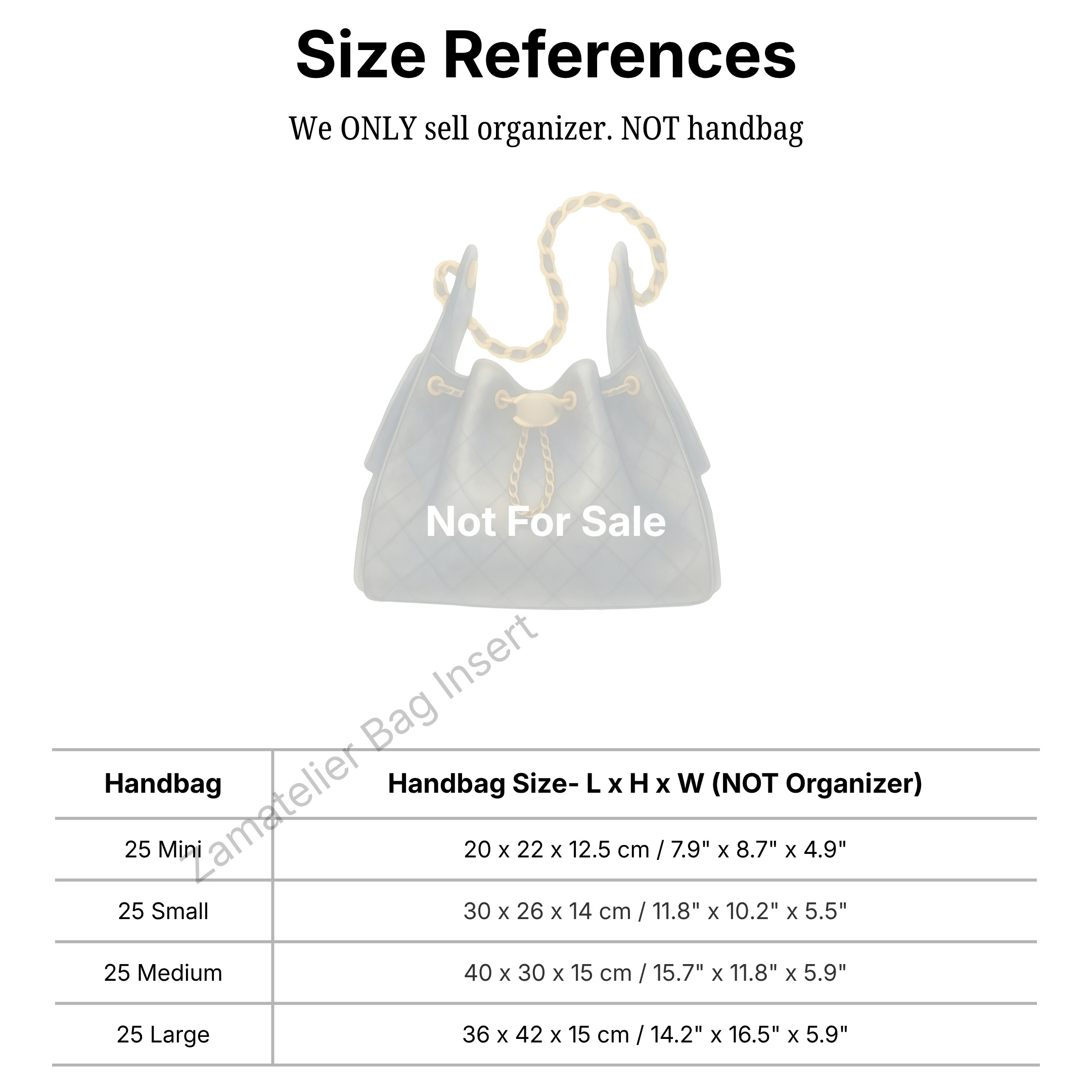 Custom Made Silk Insert for CC - Women Bags For Women บทวิจารณ์และราคา