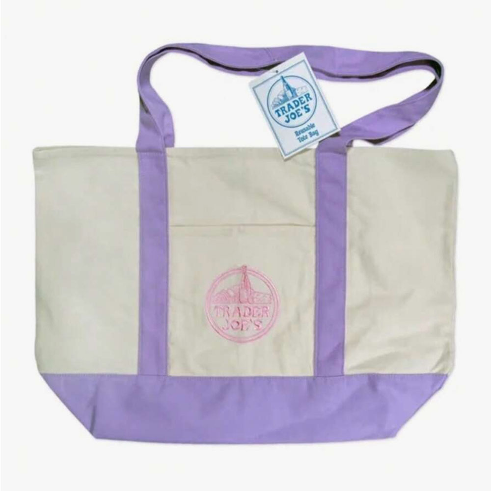 1PCS-Trader Joe Large Tote Sho - Shopper Tote Canvas บทวิจารณ์และราคา