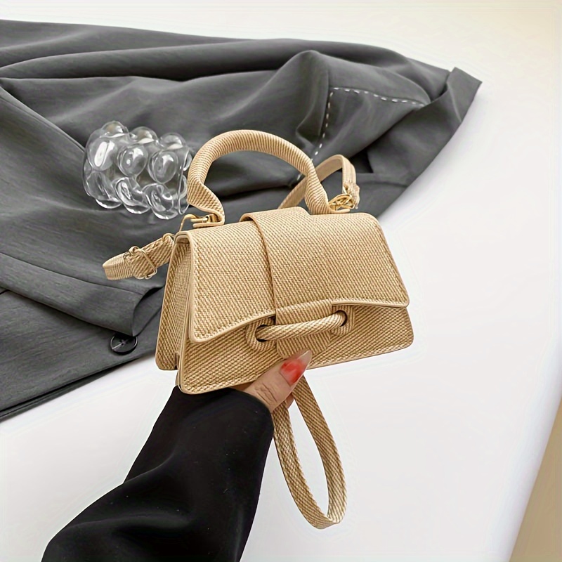 Women's Fashion Woven Mini Han - Top Handle Structured บทวิจารณ์และราคา