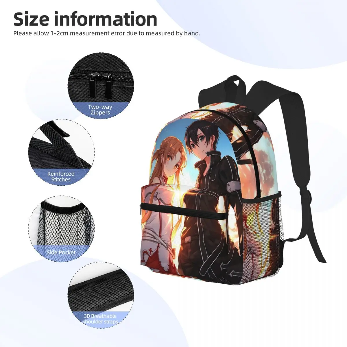 Asuna SAO Cute Anime Girl Swor - Women'S Bag Online บทวิจารณ์และราคา