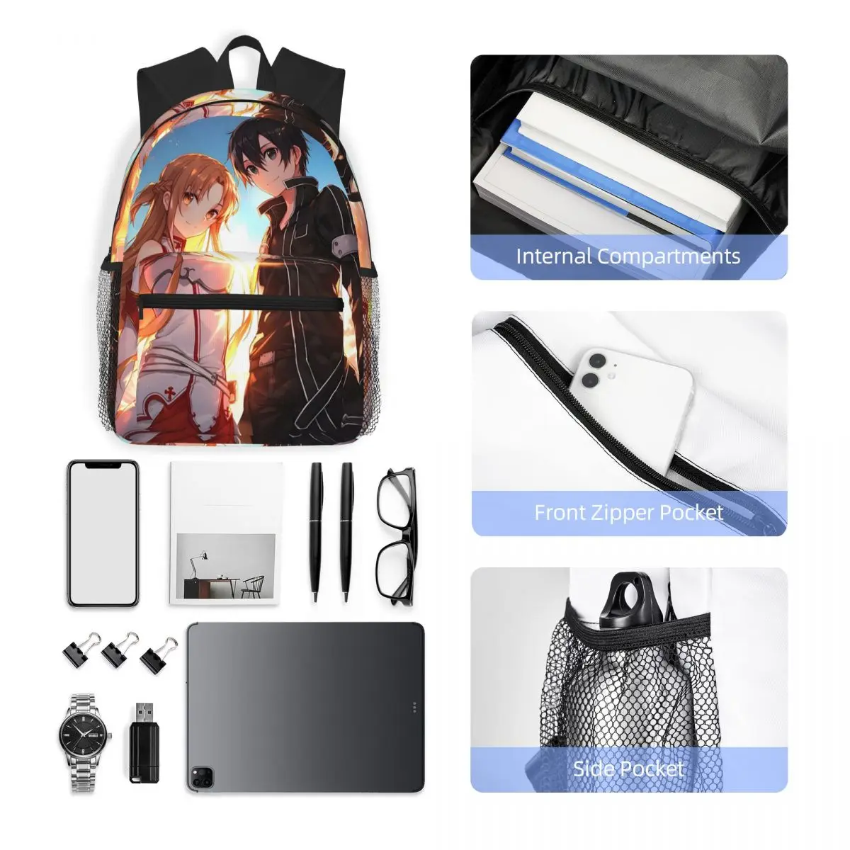 Asuna SAO Cute Anime Girl Swor - Women'S Bag Online บทวิจารณ์และราคา