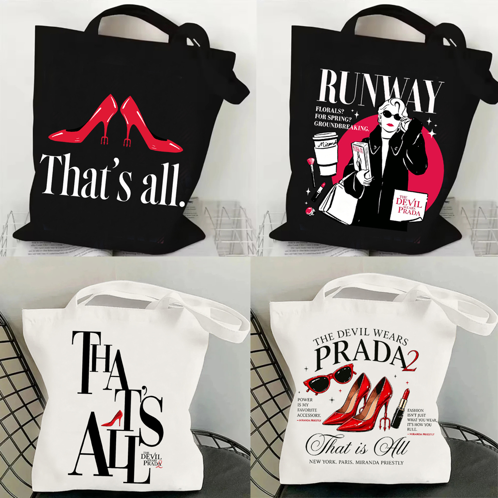 The Devil Wears Prada 2 Canvas - Women Bags Prada บทวิจารณ์และราคา