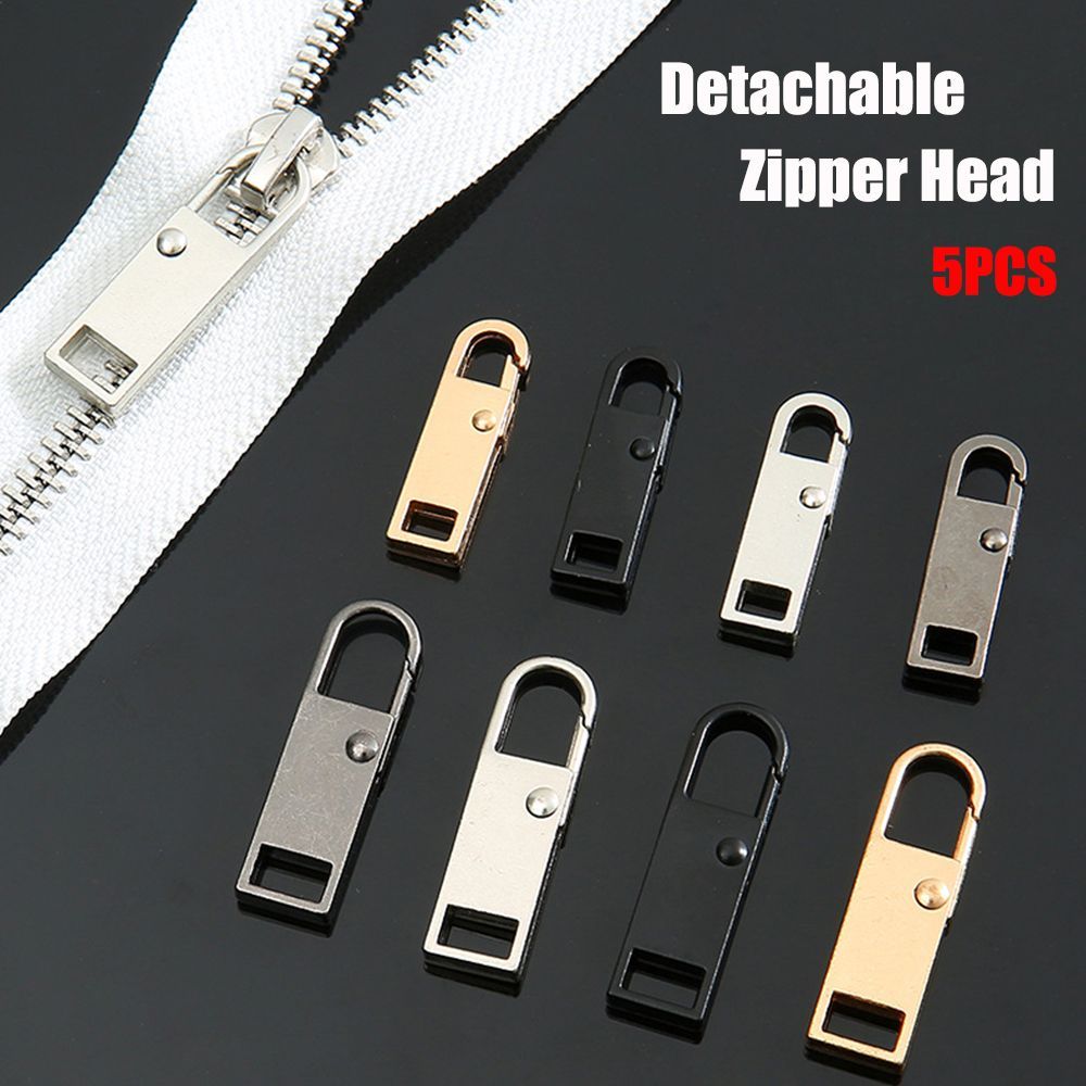 5pcs Metal Zip Detachable Meta - Women Bags Zip บทวิจารณ์และราคา