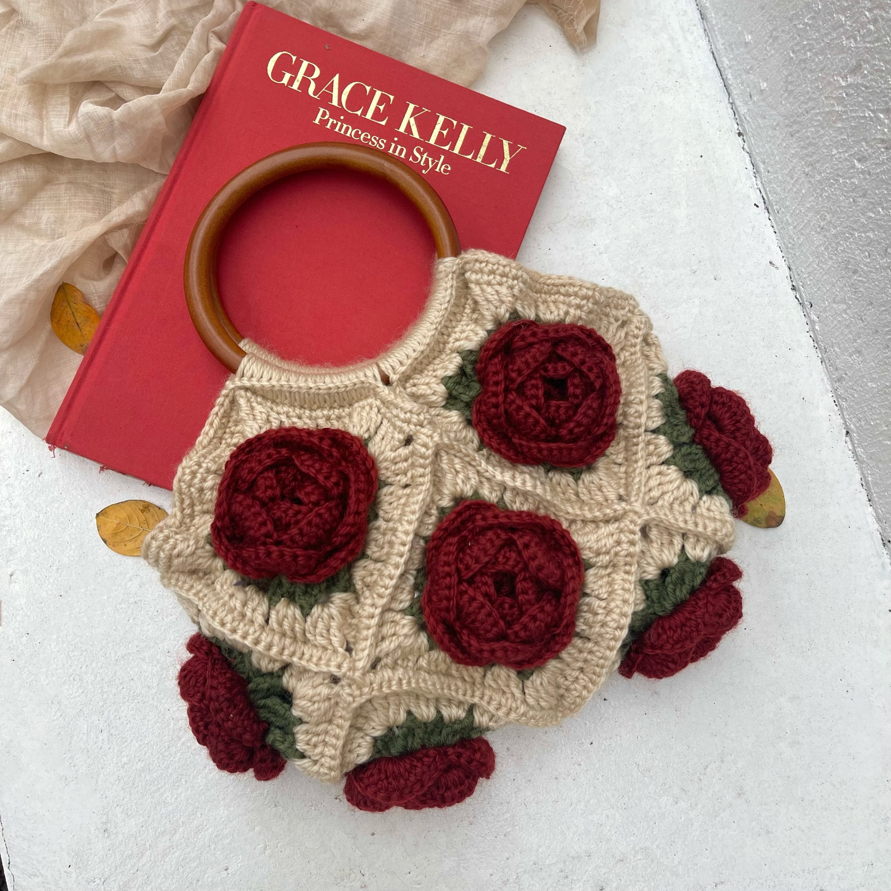 Fashion Original Design Fashio - Crochet Market Bag บทวิจารณ์และราคา