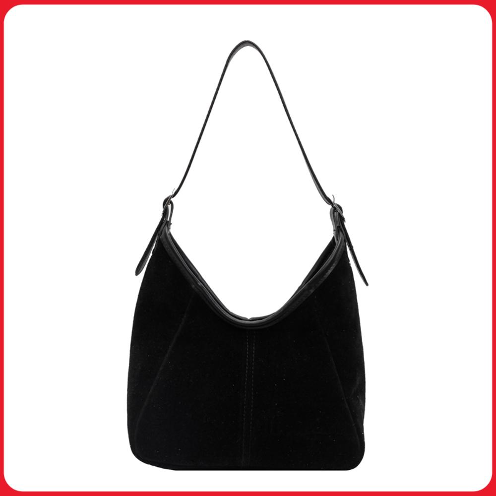 Women PU Trendy Underarm Bag L - Hobo Bag Slouchy บทวิจารณ์และราคา