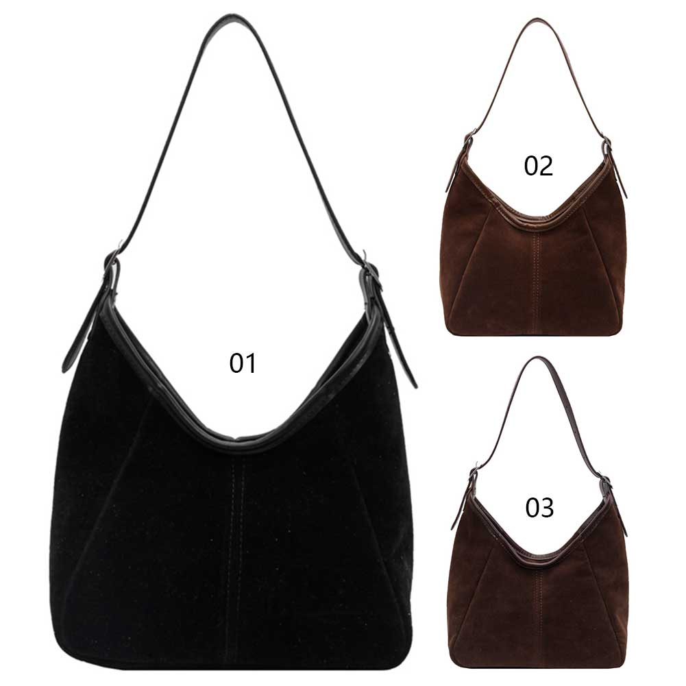 Women PU Trendy Underarm Bag L - Hobo Bag Slouchy บทวิจารณ์และราคา