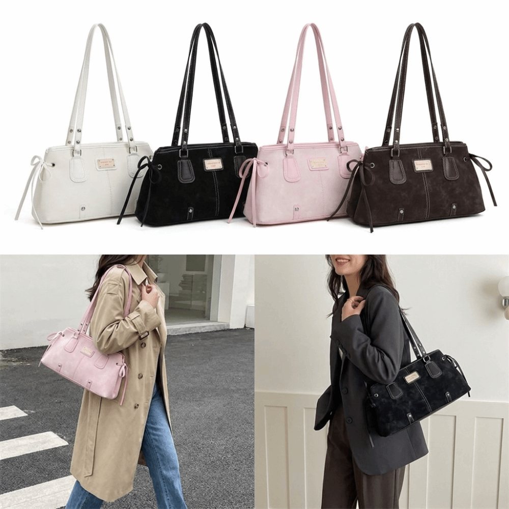 Minimalist Faux Leather Tote B - Top Handle Structured บทวิจารณ์และราคา