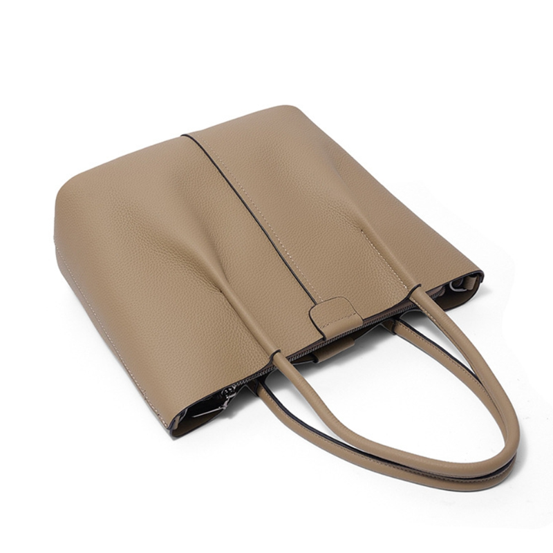 Textured Genuine Leather Handb - Top Handle Structured บทวิจารณ์และราคา