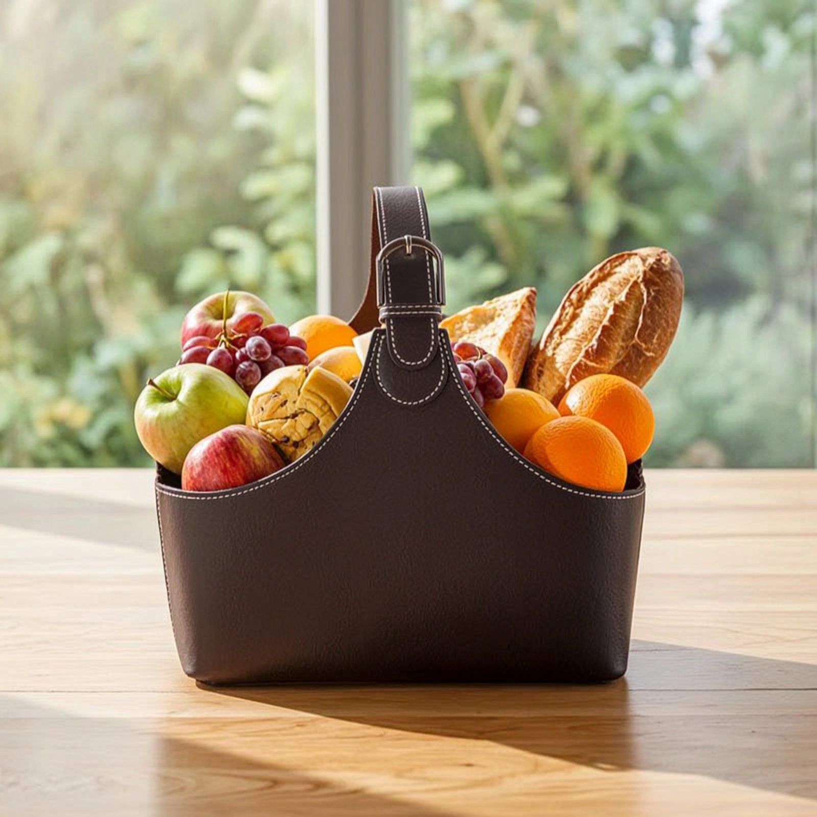 Tote Basket with Handle Struct - Top Handle Structured บทวิจารณ์และราคา