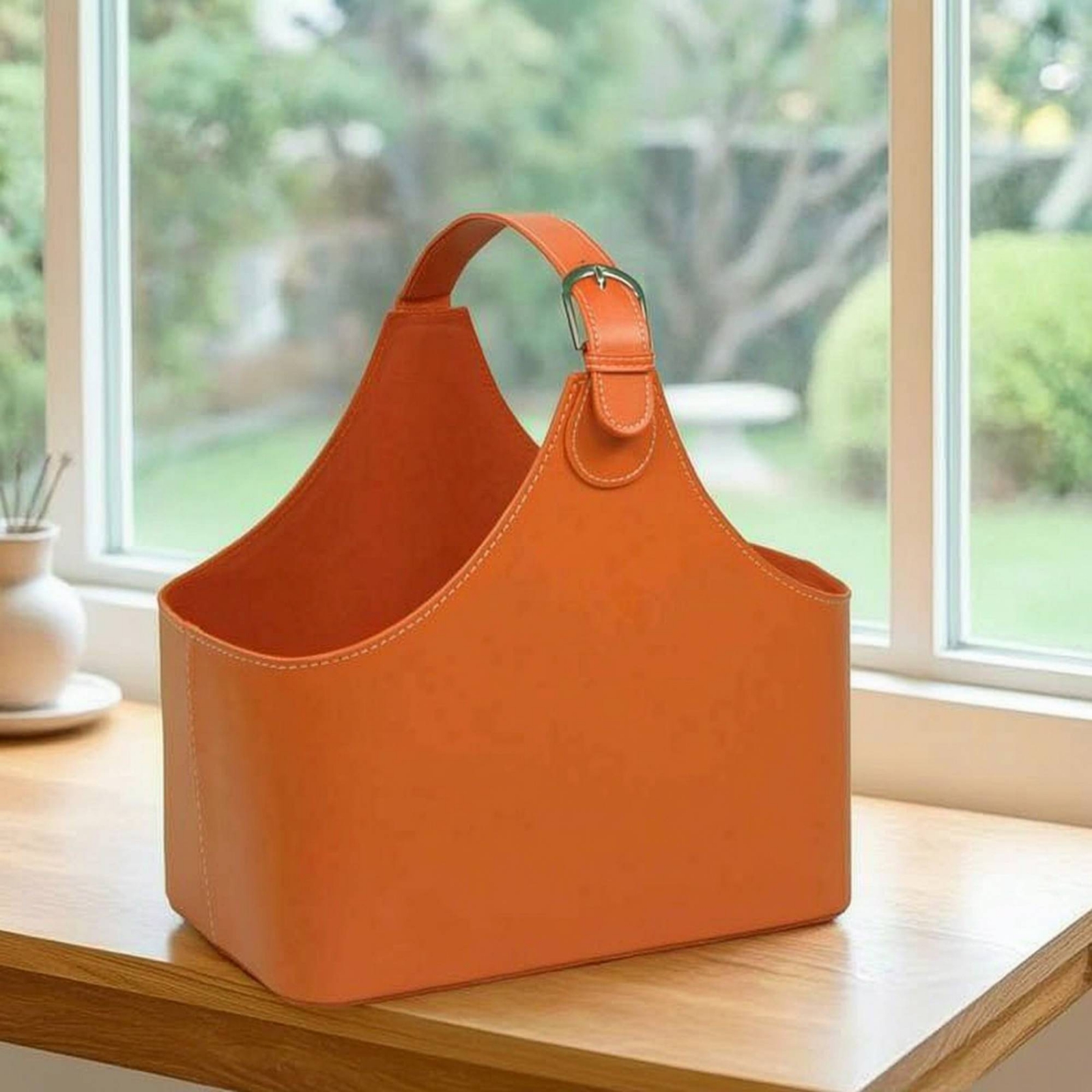 Tote Basket with Handle Struct - Top Handle Structured บทวิจารณ์และราคา