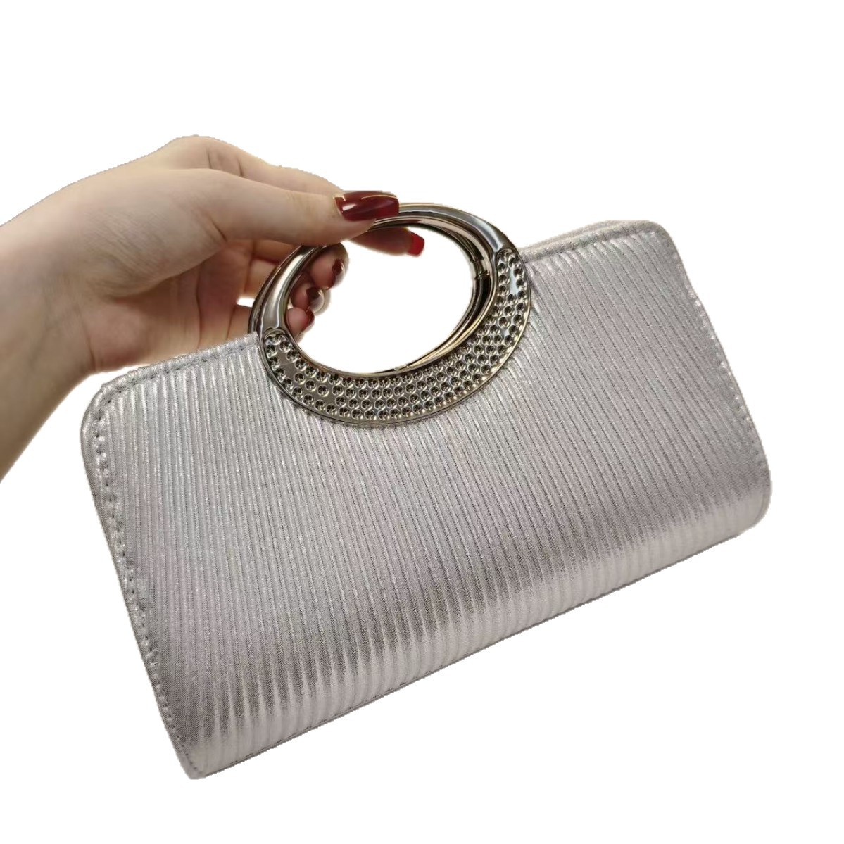 Folded Cheongsam Diamond Dinne - Women'S Evening Bags บทวิจารณ์และราคา