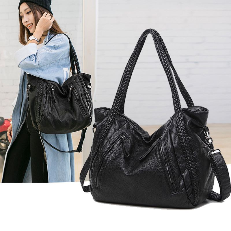 with Round Pendant Faux Suede  - Hobo Bag Slouchy บทวิจารณ์และราคา