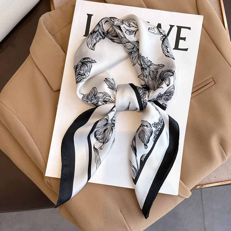 70*70cm Luxury Floral Print Si - Women Bags Online บทวิจารณ์และราคา
