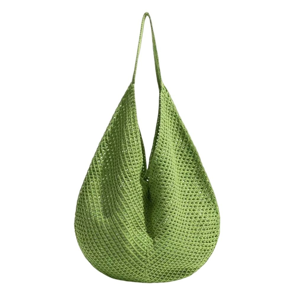 Hollow Woven Single Shoulder B - Crochet Market Bag บทวิจารณ์และราคา