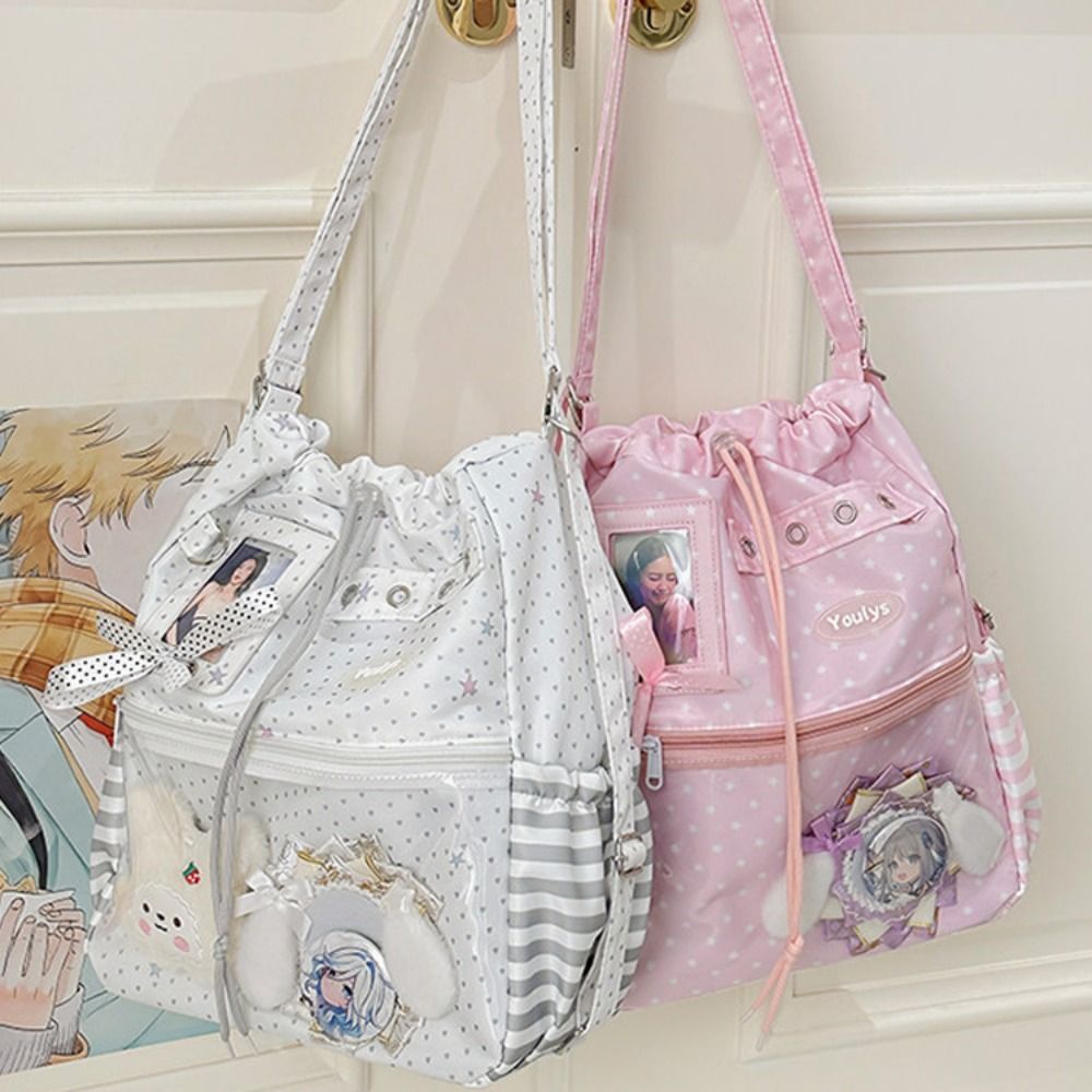 Cute Polka Dot Pattern Ita Bac - Shopper Tote Canvas บทวิจารณ์และราคา
