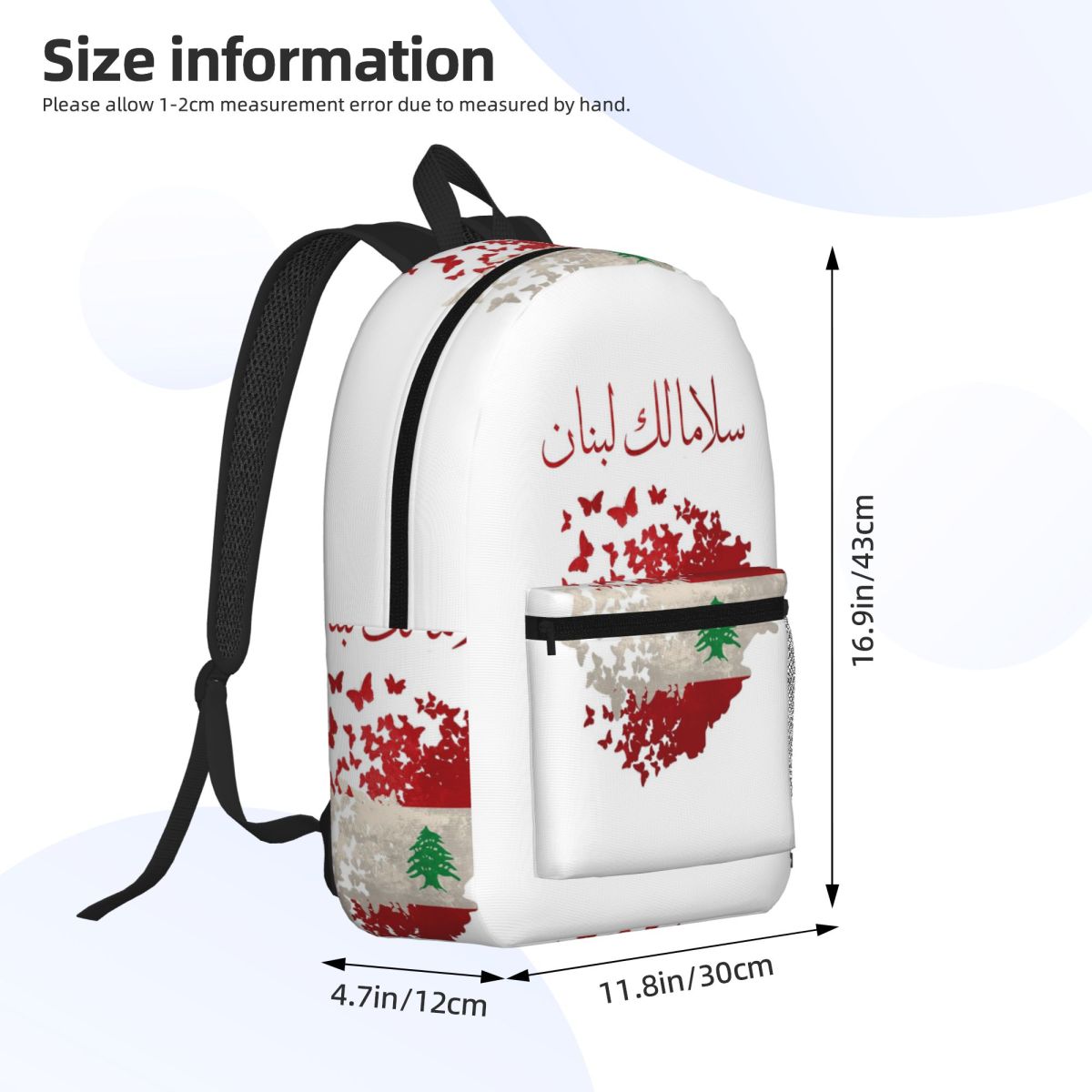 May Peace Come To Lebanon Back - Women Bags Lebanon บทวิจารณ์และราคา