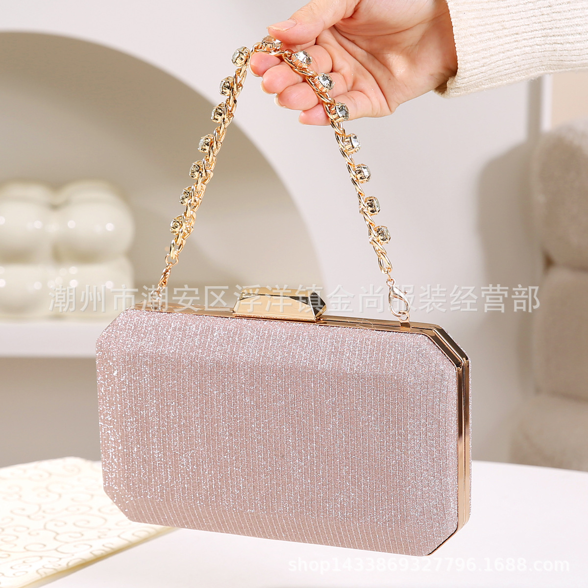 Diamond Portable Dinner Clutch - Women'S Evening Bags บทวิจารณ์และราคา