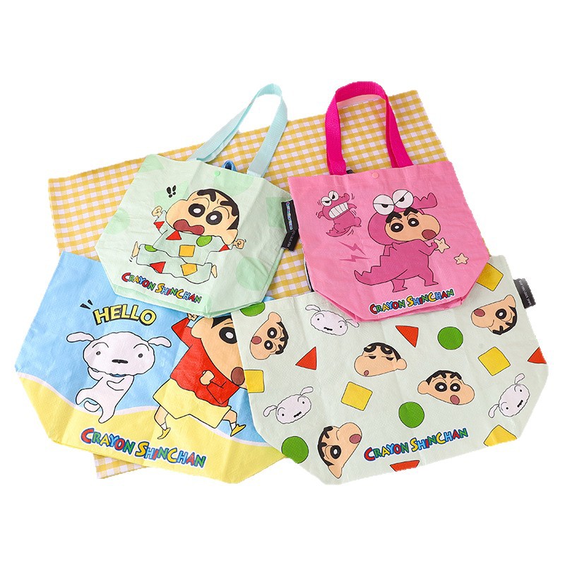 Crayon Shin-chan Cartoon Canva - Shopper Tote Canvas บทวิจารณ์และราคา
