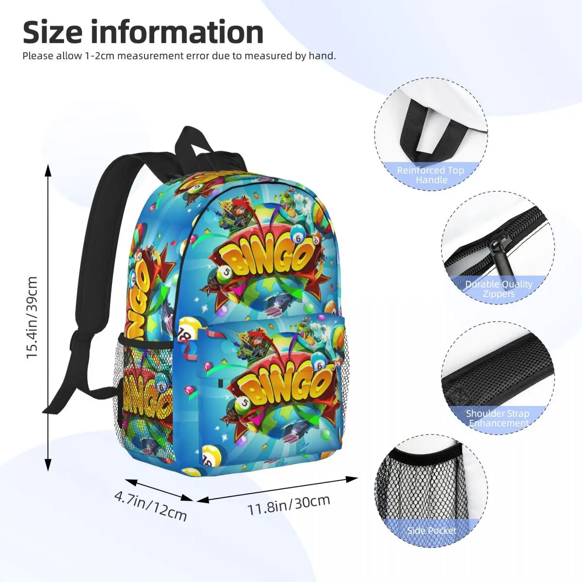 Bingo Online Backpack Student  - Women'S Bag Online บทวิจารณ์และราคา