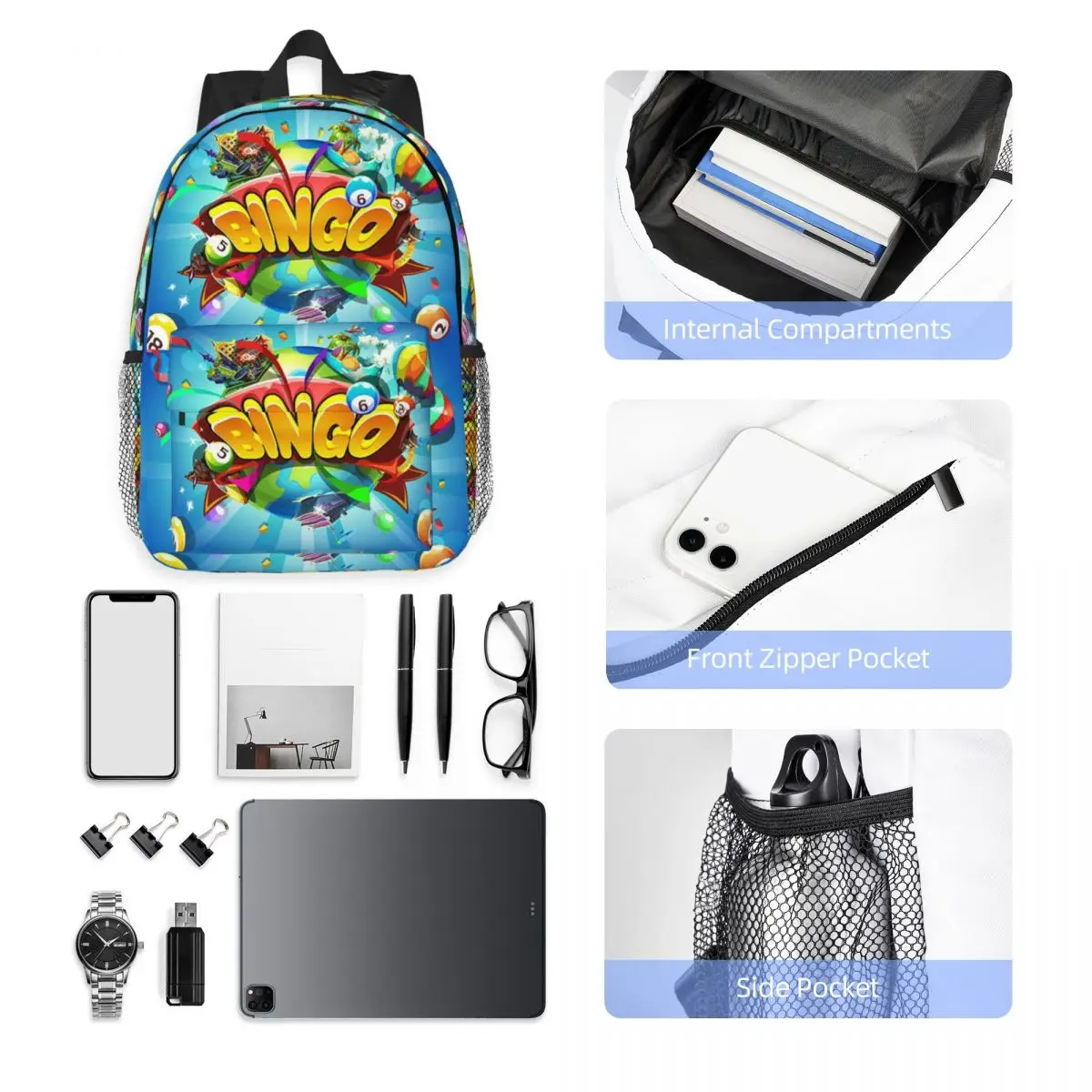Bingo Online Backpack Student  - Women'S Bag Online บทวิจารณ์และราคา