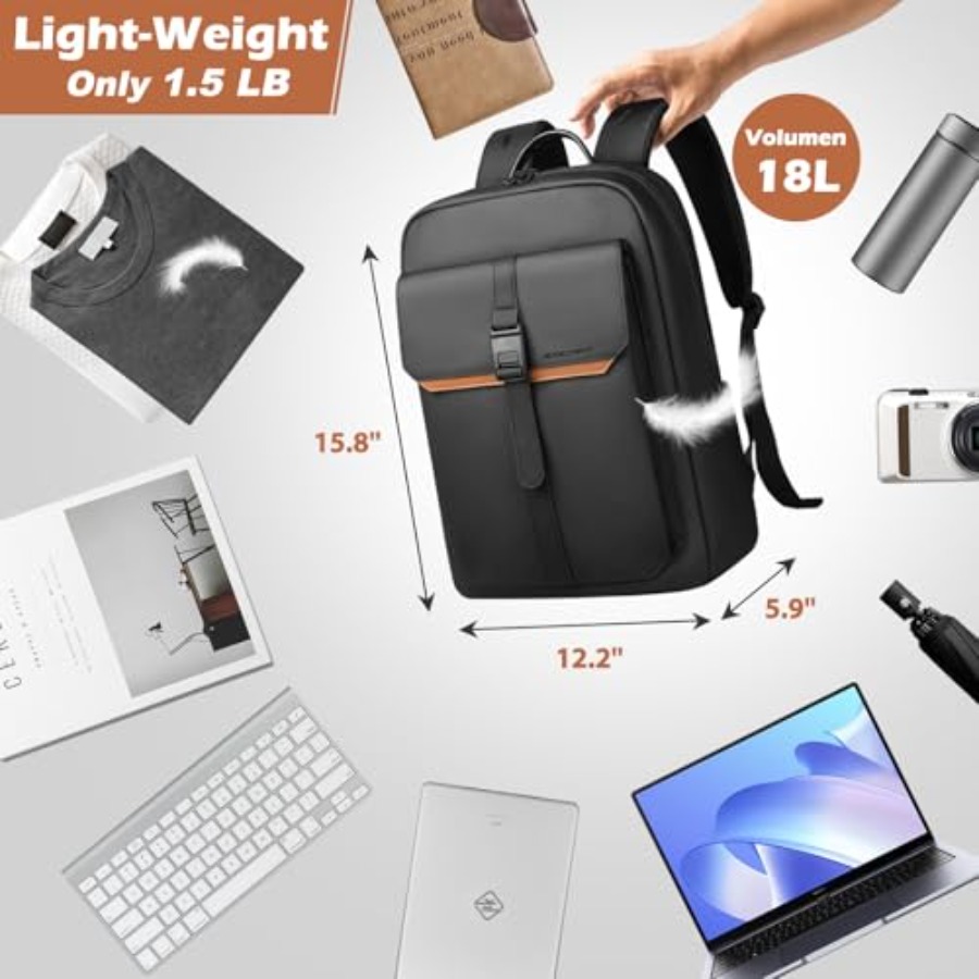 Slim Laptop Backpack for Men W - Women Bags For Women บทวิจารณ์และราคา
