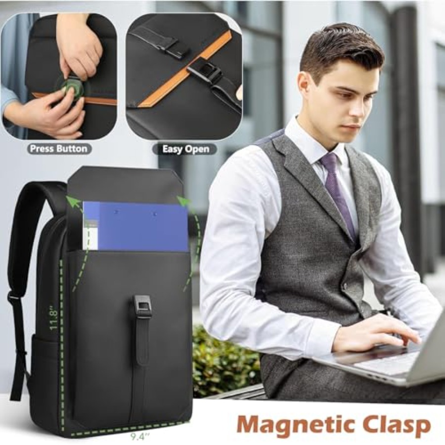 Slim Laptop Backpack for Men W - Women Bags For Women บทวิจารณ์และราคา