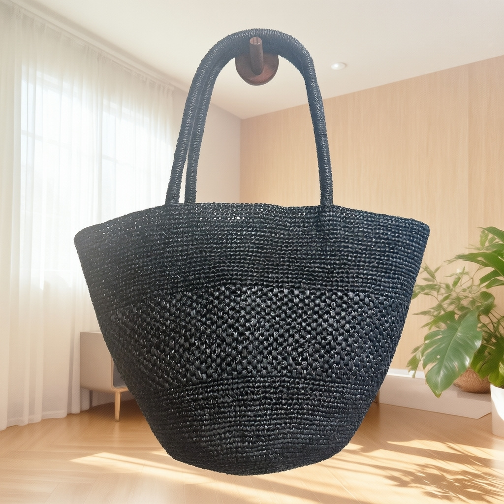 Large Capacity Raffia Straw Ba - Women'S Raffia Bags บทวิจารณ์และราคา