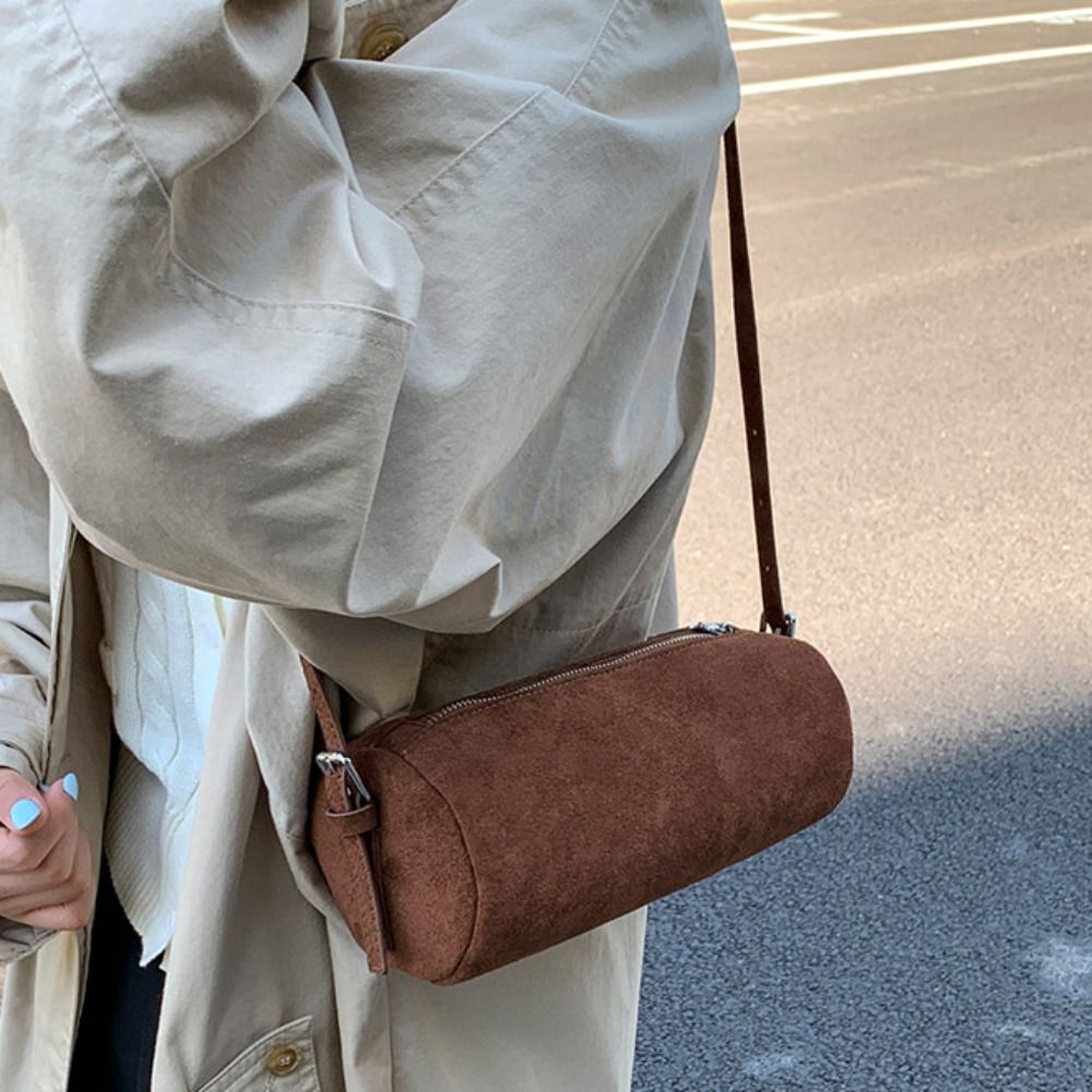 Shoulder Bag Suede Pillow Hand - Hobo Bag Slouchy บทวิจารณ์และราคา