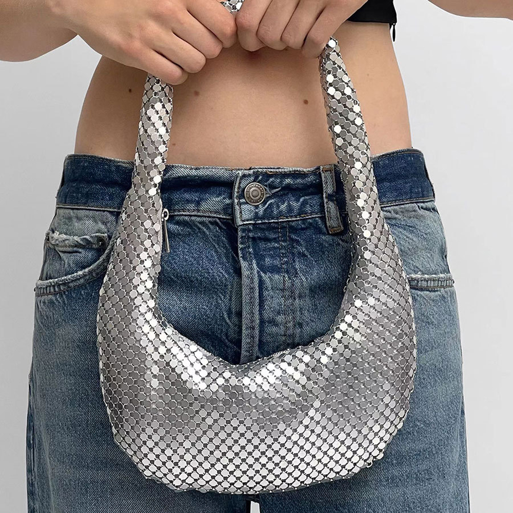 Handle Shining Evening Clutch  - Women'S Evening Bags บทวิจารณ์และราคา