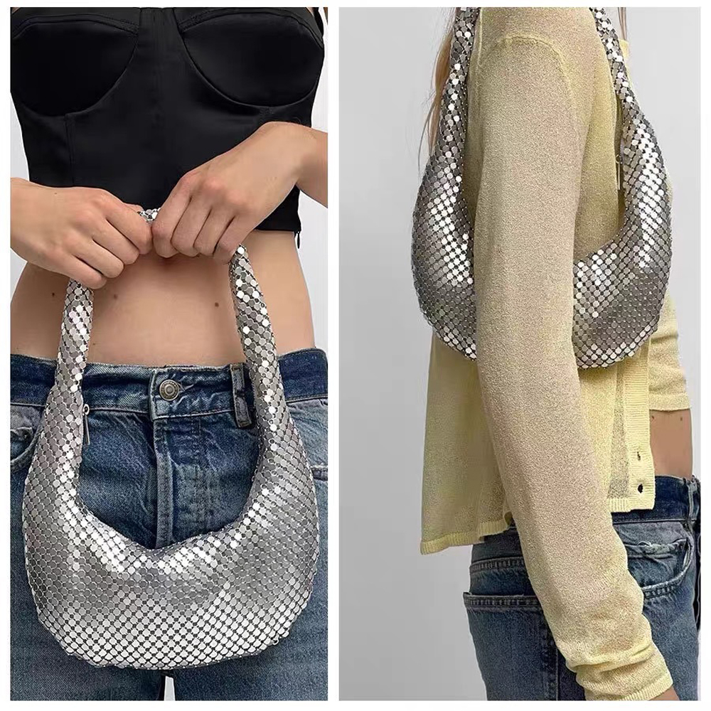 Handle Shining Evening Clutch  - Women'S Evening Bags บทวิจารณ์และราคา