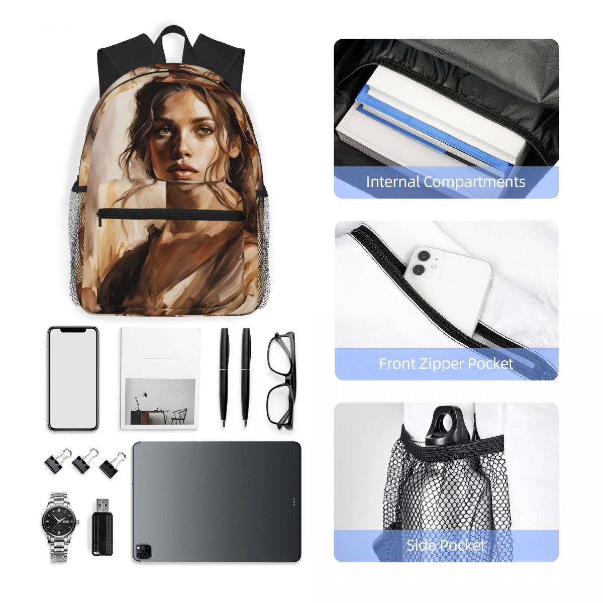 Girl Next Door Watercolor Pain - Women Bags Next บทวิจารณ์และราคา