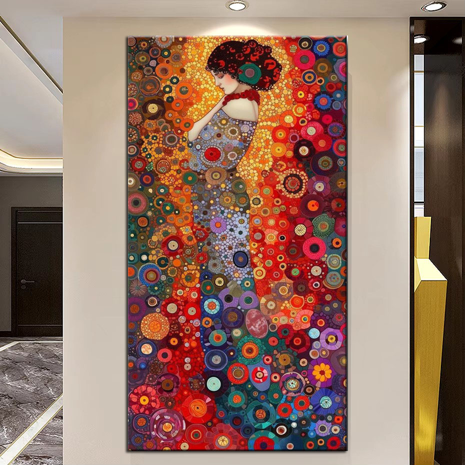 Gustav Klimt Woman Inspired 5D - Women Bags Europe บทวิจารณ์และราคา