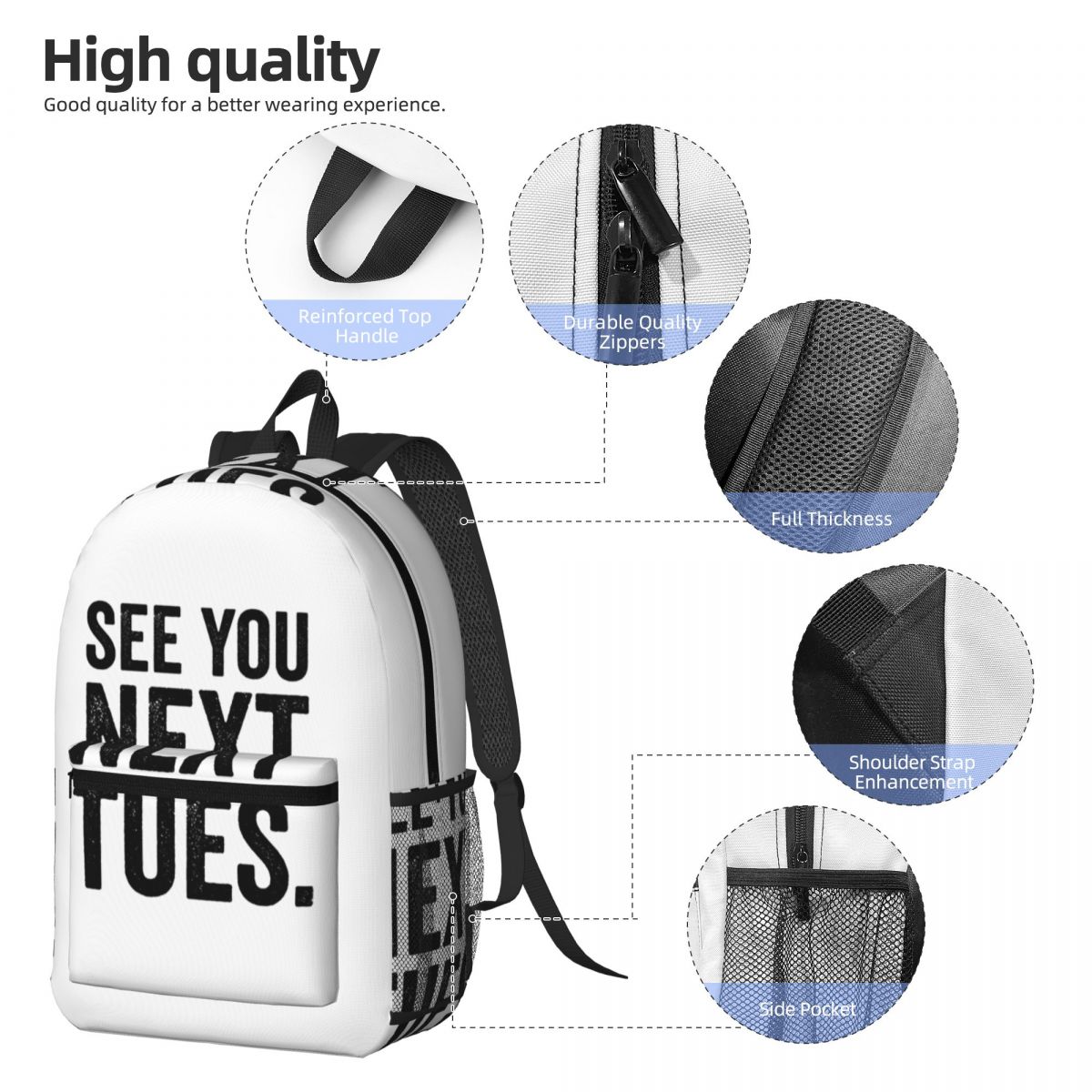 See You Next Tuesday Swearing  - Women Bags Next บทวิจารณ์และราคา