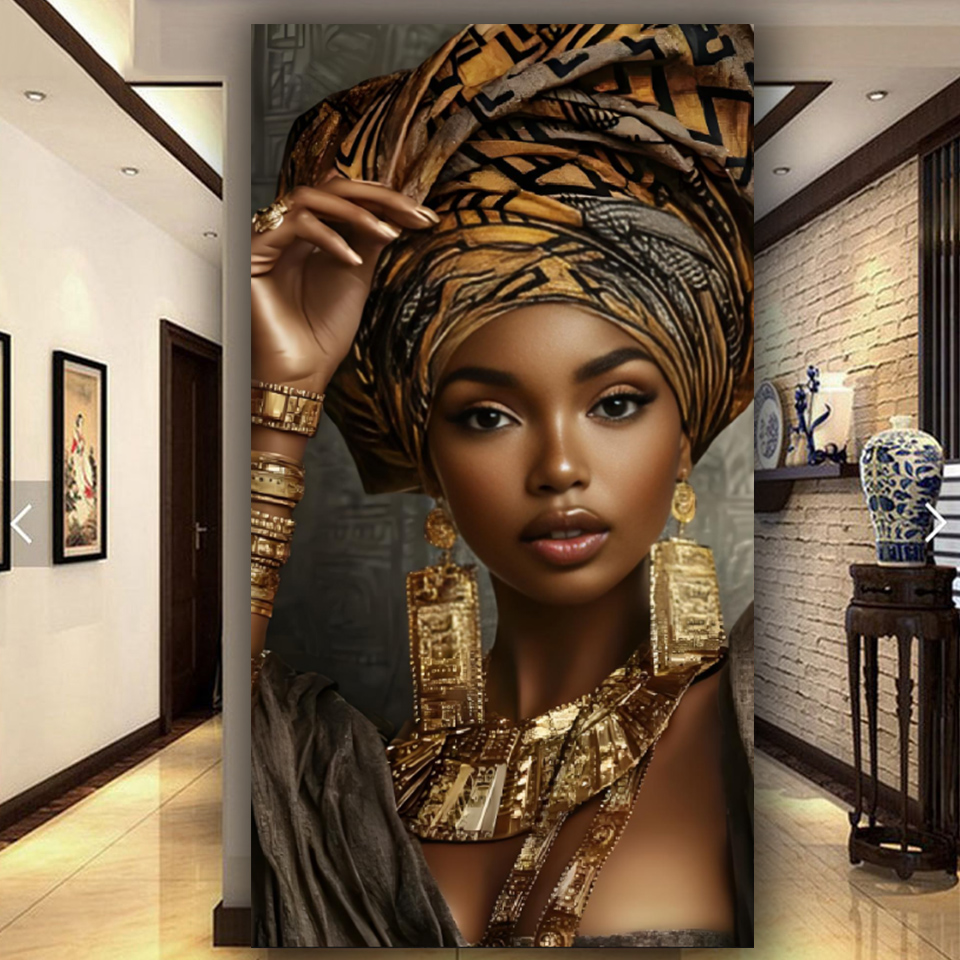 New Abstract African women DIY - Women Bags Europe บทวิจารณ์และราคา