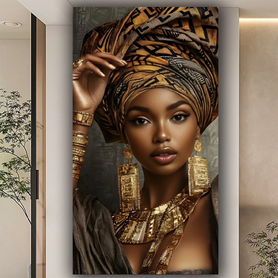 New Abstract African women DIY - Women Bags Europe บทวิจารณ์และราคา