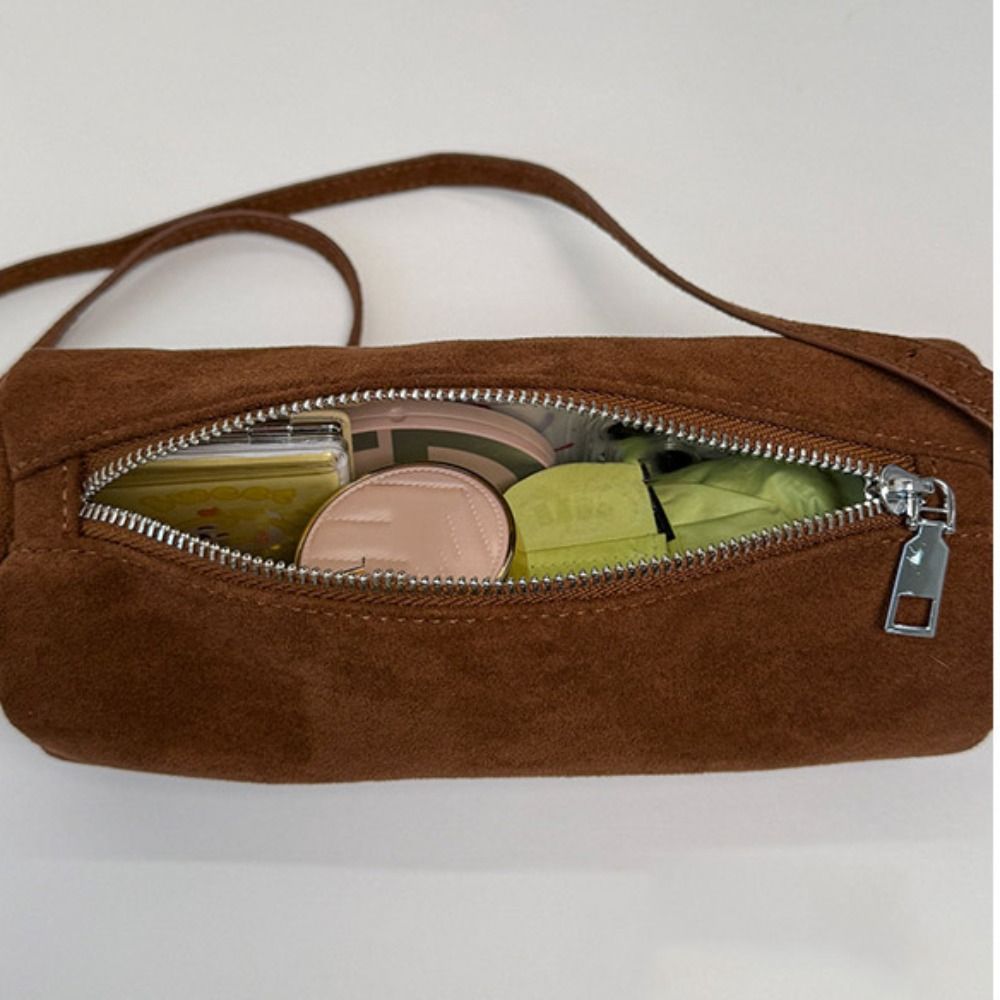Shoulder Bag Suede Pillow Hand - Hobo Bag Slouchy บทวิจารณ์และราคา